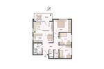 Etagenwohnung Gundelsheim / Höchstberg Gundelsheim - 4 Zimmer, 80 m&sup2;, 960&euro; | Angebot:26309155
