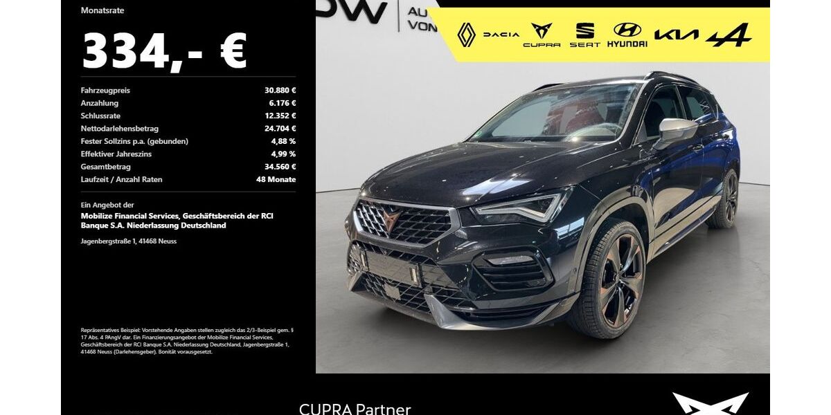 Cupra Ateca 22.000 km 28.380 &euro; Heilbronn 74076