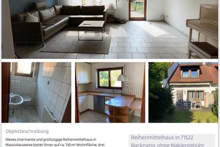 Haus Backnang - 5 Zimmer, 110 m&sup2;, 489.000&euro; | Angebot:25244358