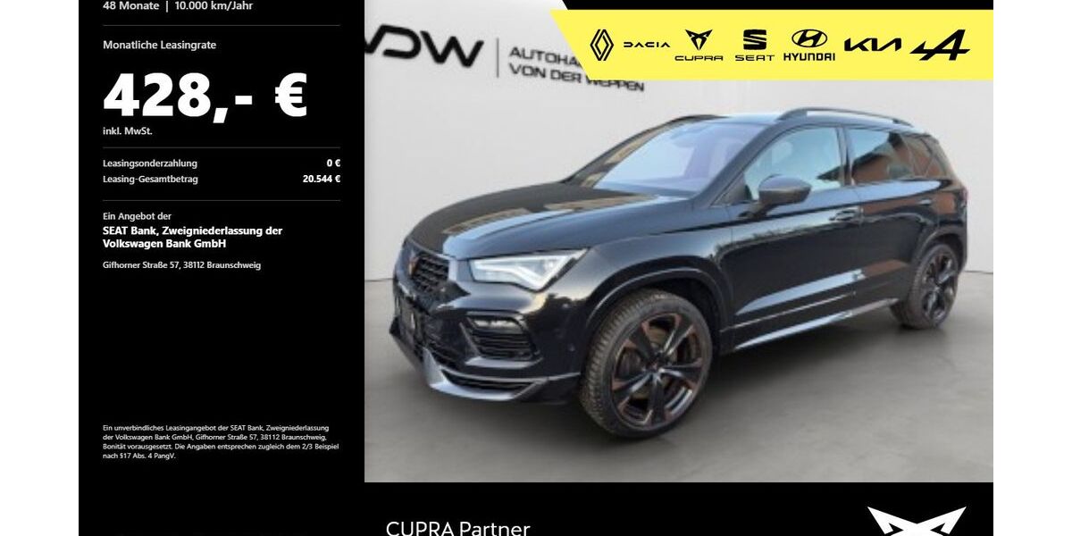 Cupra Ateca 22.980 km 36.480 &euro; Mosbach 74821
