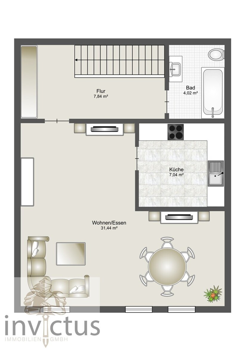Solides Wohn- und Geschäftshaus mit zuverlässiger Rendite – ideale Kapitalanlage in Neckargartach. 3 zimmer