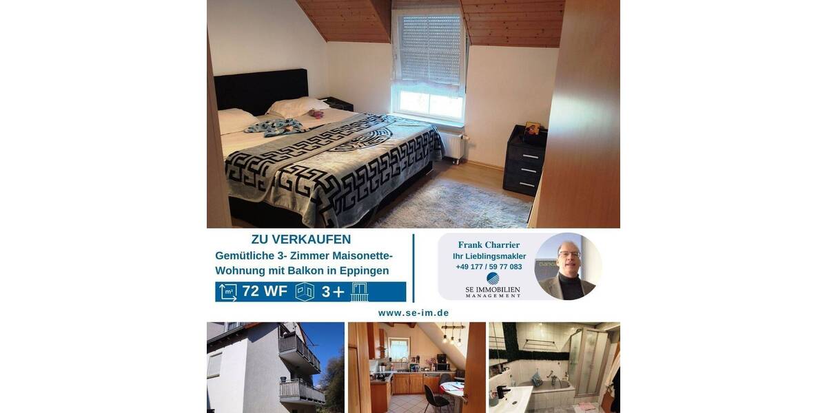 Gemütliche 3 Zimmer Maisonette Wohnung 3 zimmer