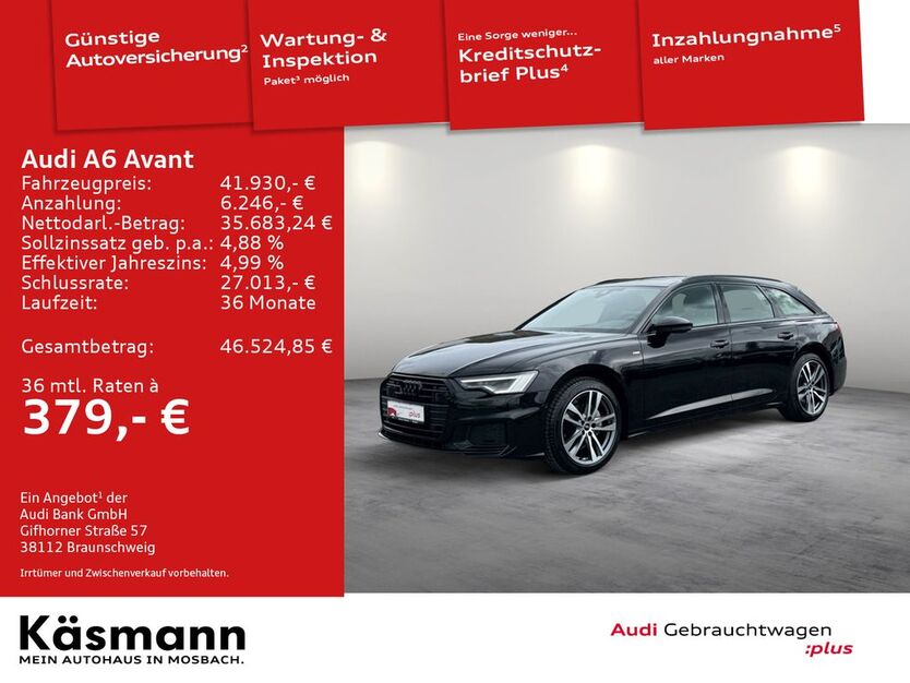 Audi A6 41.324 km 40.850 € Mosbach 74821