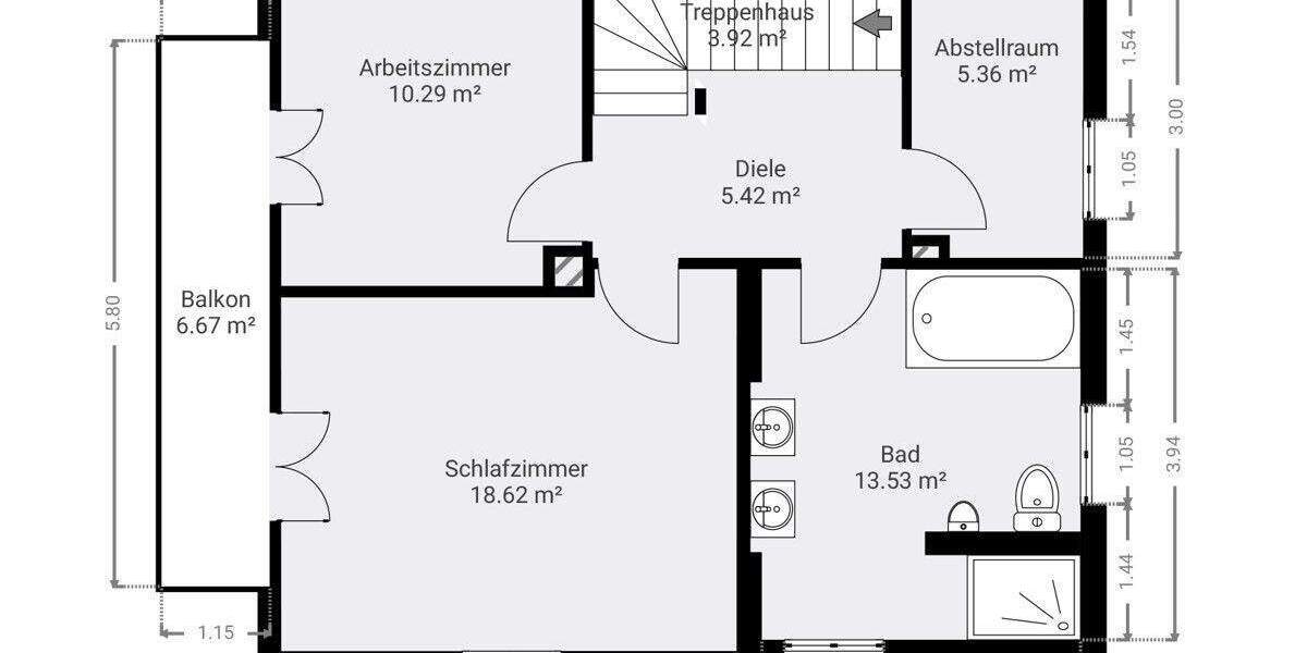 Einfamilienhaus Heilbronn Kernstadt - 3 Zimmer, 113 m&sup2;, 698.000&euro; | Angebot:25630138