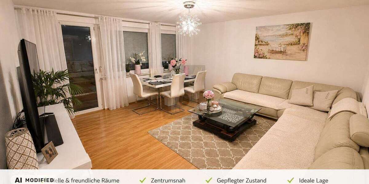 Etagenwohnung Heilbronn Kernstadt - 4 Zimmer, 88 m&sup2;, 325.000&euro; | Angebot:27682749