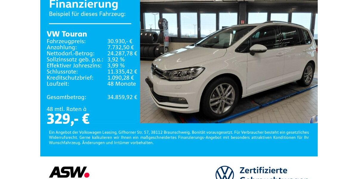 VW Touran 41.900 km 30.930 &euro; Neckarsulm 74172