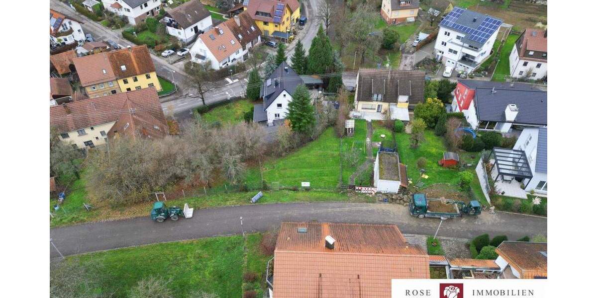 Statt einer Wohnung doch lieber ein Einfamilienhaus? Attraktives Grundstück in einer Sackgasse von Erdmannhausen zimmer