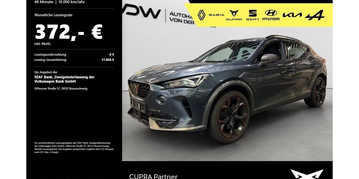 Cupra Formentor 61.300 km 27.980 &euro; Heilbronn 74076