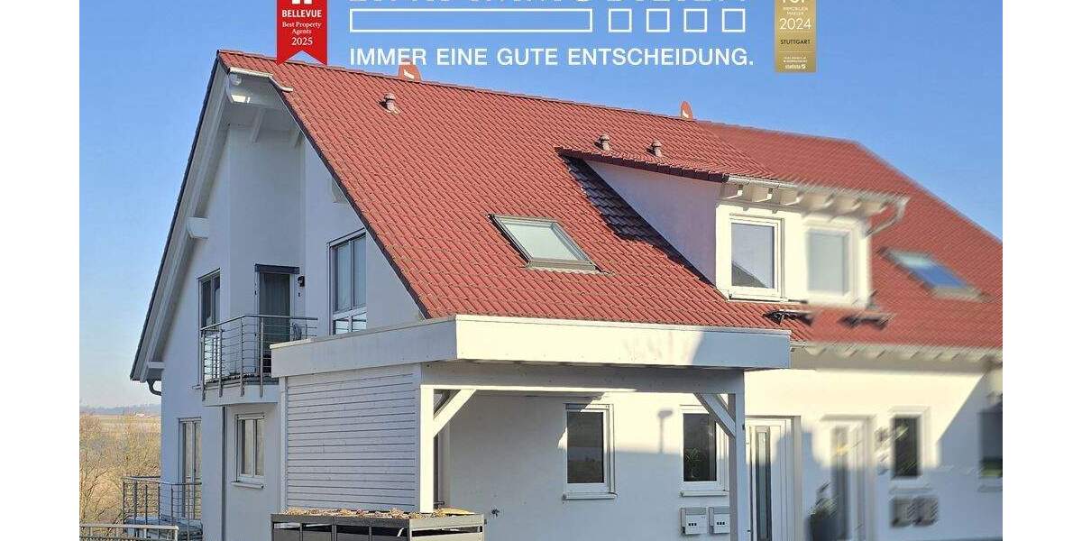 Doppelhaushälfte Erdmannhausen - 6 Zimmer, 185 m&sup2;, 829.000&euro; | Angebot:24675572
