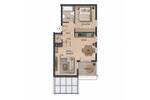 Etagenwohnung Beilstein - 2 Zimmer, 57 m&sup2;, 650&euro; | Angebot:26881606