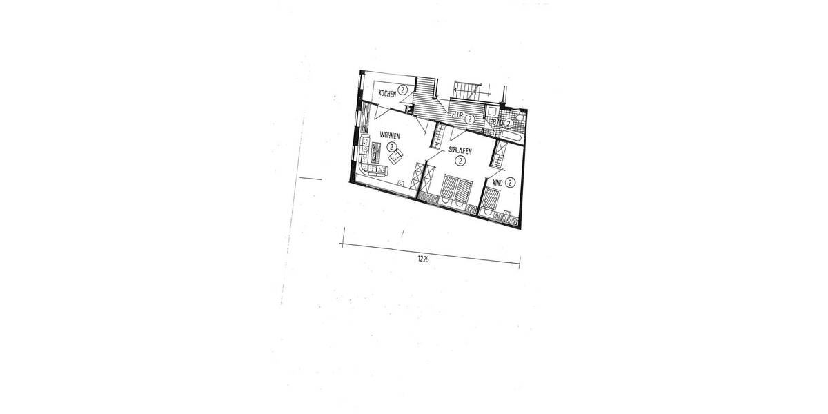 Etagenwohnung Brackenheim - 3 Zimmer, 91 m&sup2;, 870&euro; | Angebot:26375905