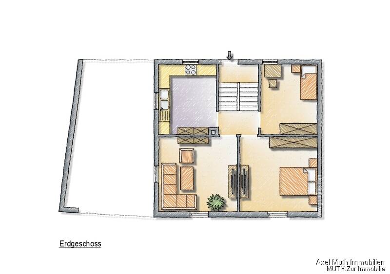 Doppelhaushälfte Sulzfeld - 6 Zimmer, 119 m&sup2;, 295.500&euro; | Angebot:25957044