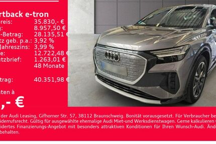 Audi Q4 e-tron 86.600 km 35.830 &euro; Heilbronn 74074