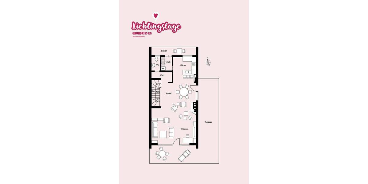 Reihenendhaus Ludwigsburg Nord - 6 Zimmer, 235 m&sup2;, 739.000&euro; | Angebot:26887462