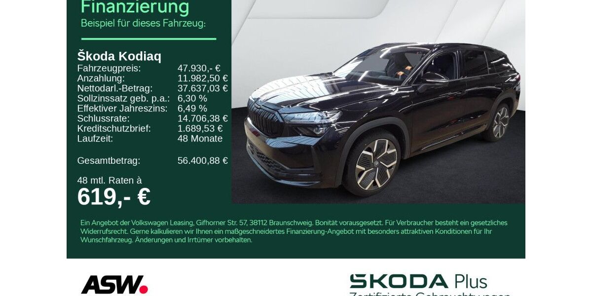 Skoda Kodiaq 25.600 km 47.930 &euro; Heilbronn 74076