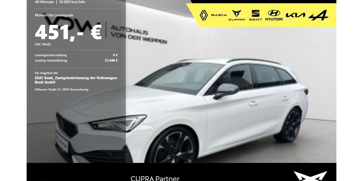Cupra Leon 15.900 km 31.480 &euro; Mosbach 74821