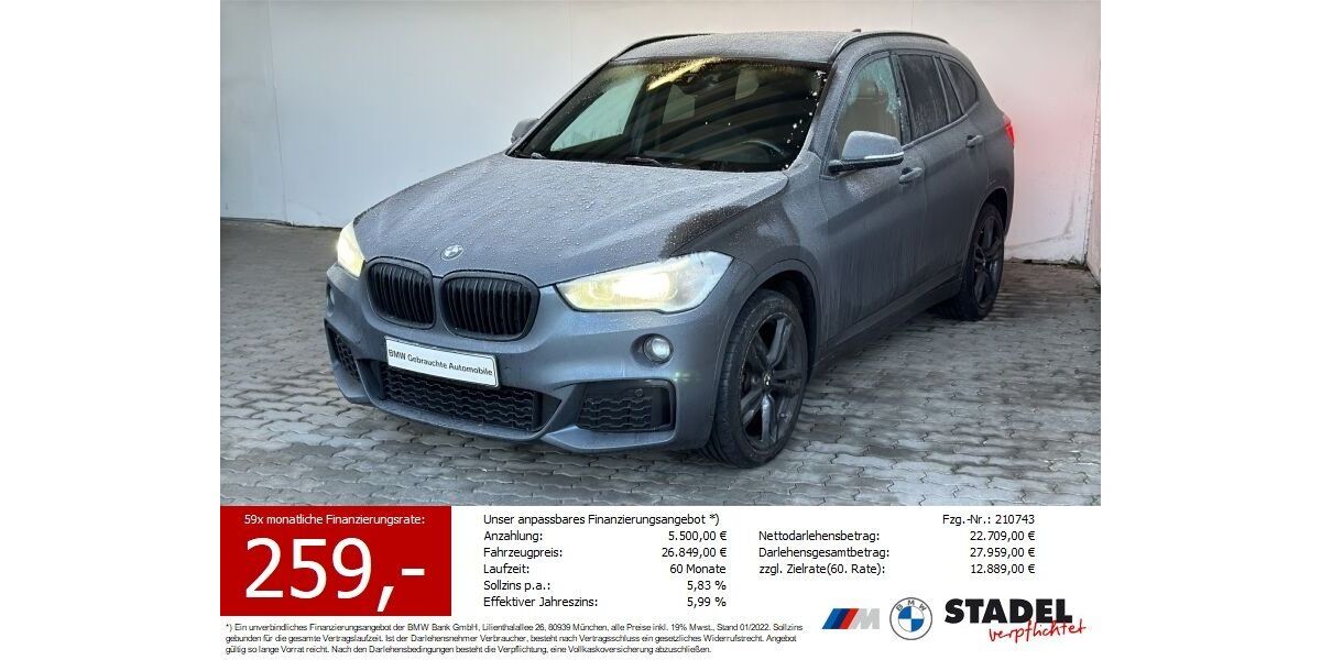 BMW X1 94.484 km 25.249 &euro; Heilbronn 74074
