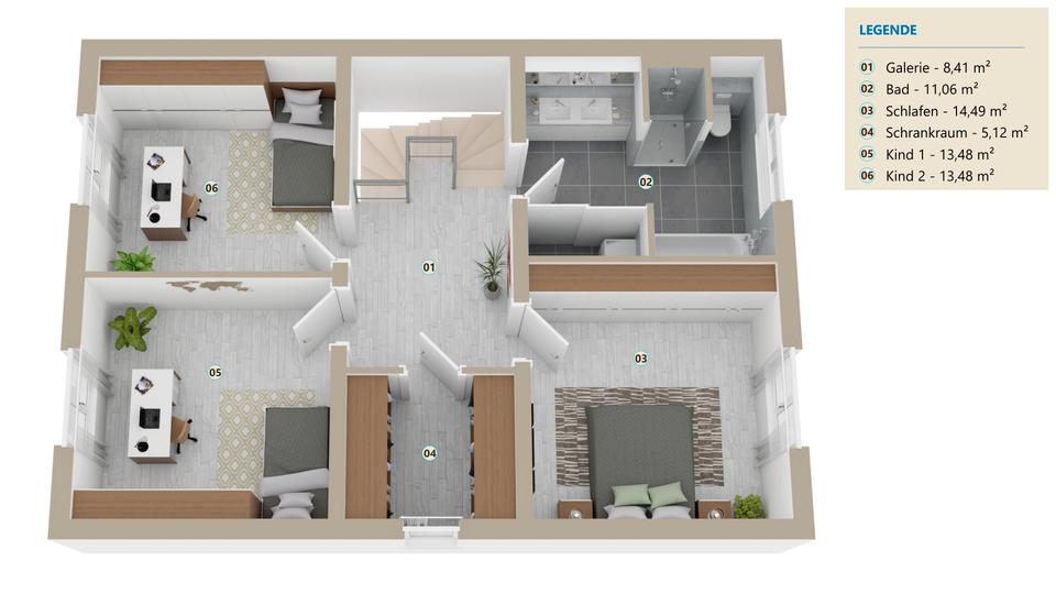 Reihenhaus Bad Friedrichshall - 4.5 Zimmer, 138 m&sup2;, 1.950&euro; | Angebot:26490984