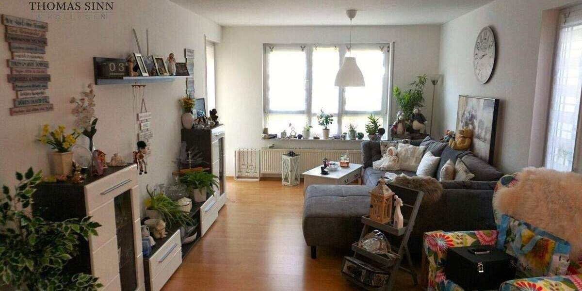 Wunderbar aufgeteilte 2-Zimmer-EG-Wohnung mit tollem Freisitz und kleinem Gartenanteil 2 zimmer