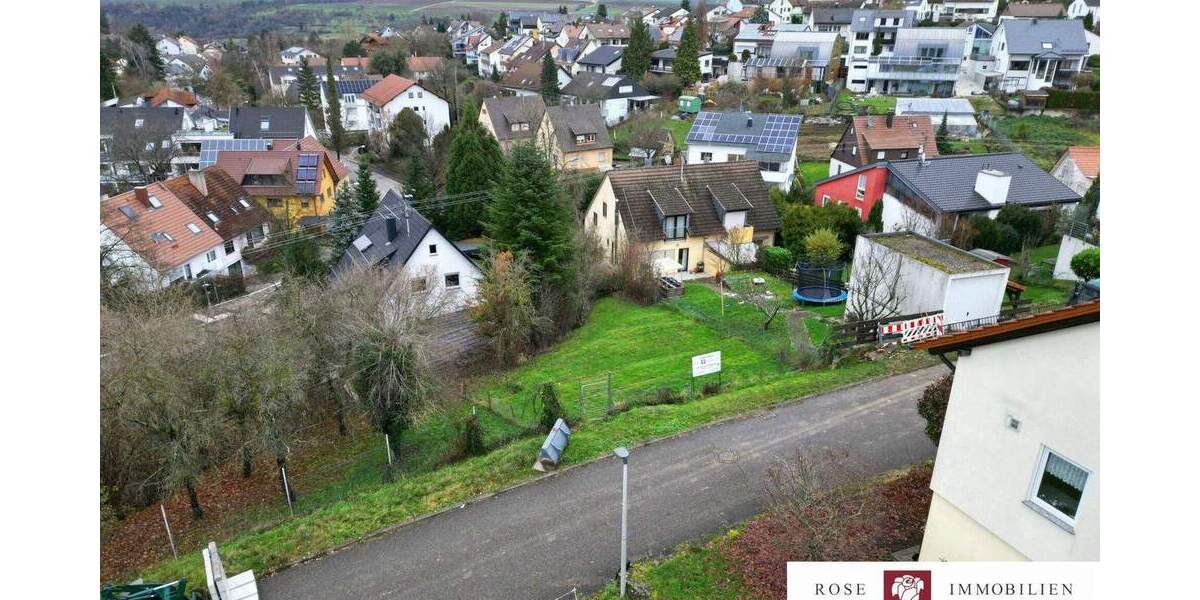 Statt einer Wohnung doch lieber ein Einfamilienhaus? Attraktives Grundstück in einer Sackgasse von Erdmannhausen zimmer
