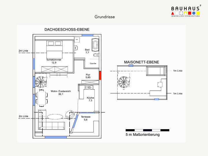 Etagenwohnung Bad Friedrichshall Kochendorf - 2 Zimmer, 72 m&sup2;, 268.500&euro; | Angebot:26331763