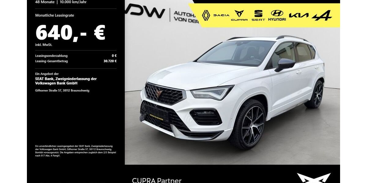 Cupra Ateca 39.900 km 32.480 &euro; Mosbach 74821