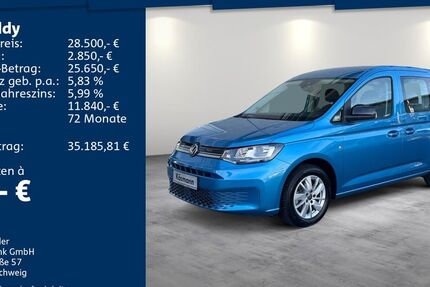 VW Caddy 17.423 km 28.500 € Mosbach 74821