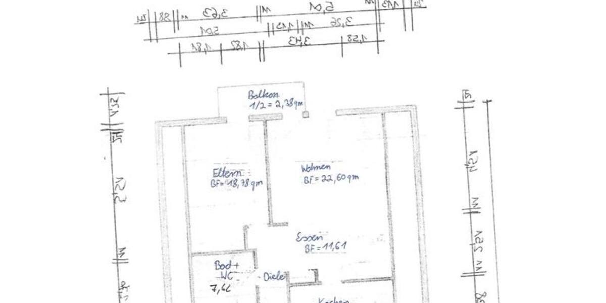 Dachgeschoßwohnung Heilbronn Horkheim - 2 Zimmer, 76 m&sup2;, 265.000&euro; | Angebot:26501499