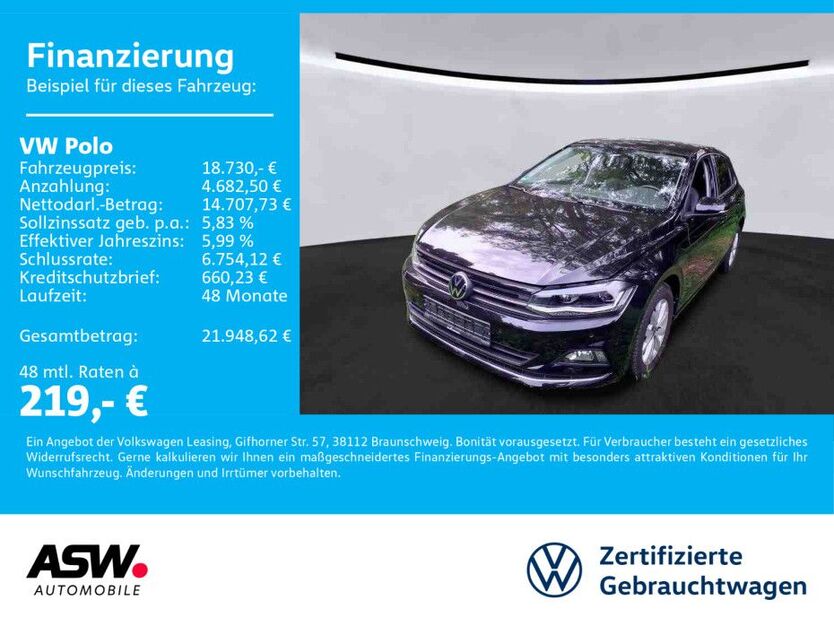 VW Polo 47.900 km 18.730 € Neckarsulm 74172