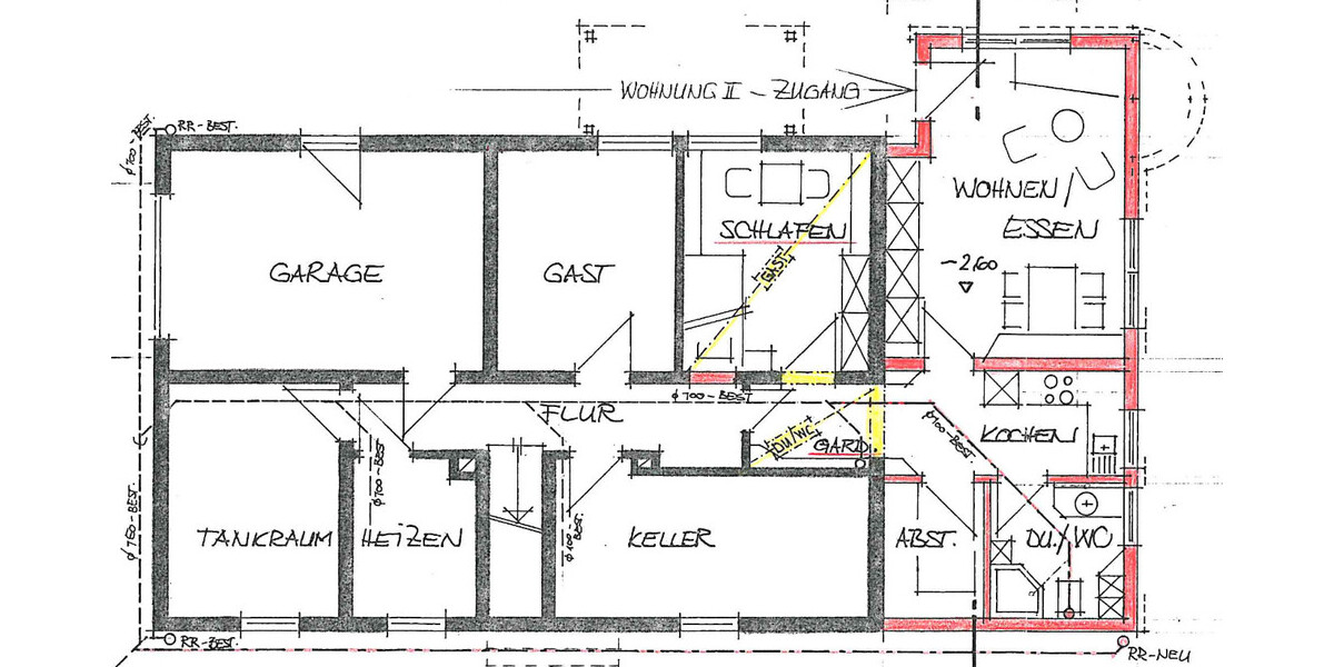 Naturnah: Besonderes 1-2 Familienhaus in Aussichtslage - Zweifamilienhaus Mosbach | Angebot:26675706