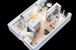 Etagenwohnung Heilbronn Kernstadt - 1 Zimmer, 37 m&sup2;, 950&euro; | Angebot:26337386