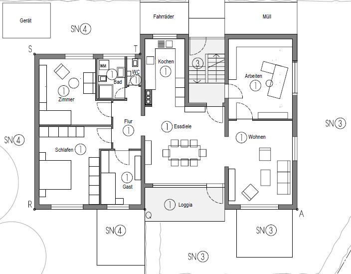 Etagenwohnung Ludwigsburg Hoheneck - 5.5 Zimmer, 135 m&sup2;, 1.800&euro; | Angebot:25993866