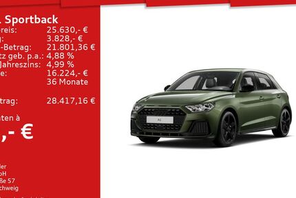 Audi A1 6.500 km 25.630 € Mosbach 74821