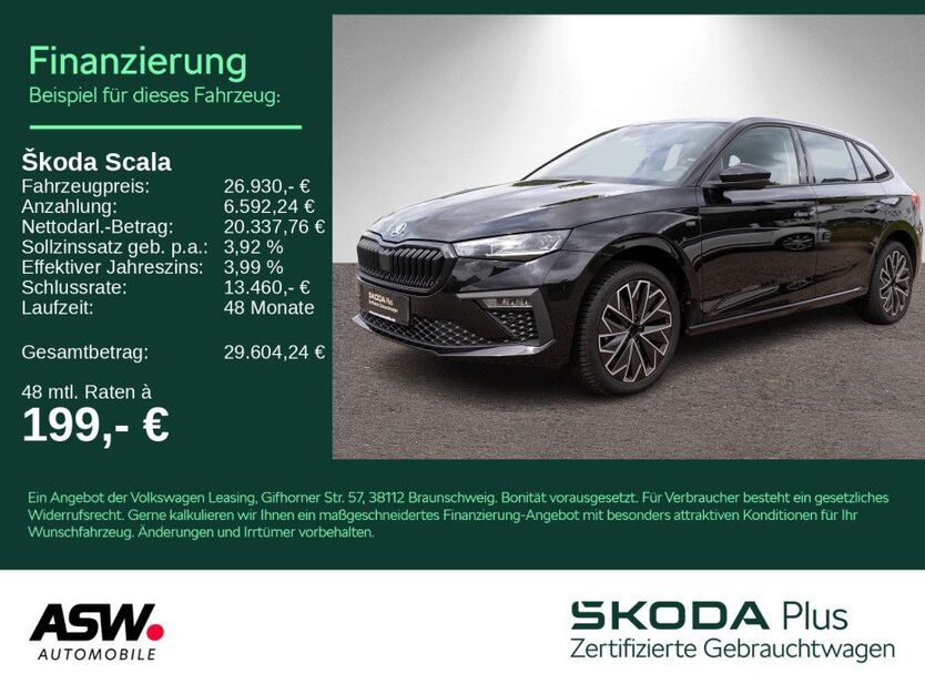 Skoda Scala 24.990 km 26.930 € Heilbronn 74076