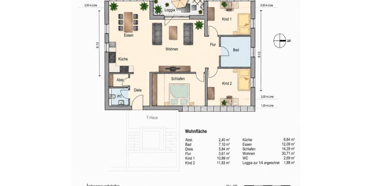Etagenwohnung Lauffen am Neckar - 4.5 Zimmer, 110 m&sup2;, 655.000&euro; | Angebot:27255696