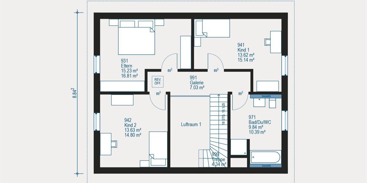 Individuell geplantes Einfamilienhaus in Weissach im Tal - Komfort trifft auf durchdachtes Wohnen - Einfamilienhaus Kleinaspach Kleinaspach | Angebot:27535621