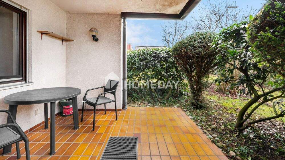 Wohnen auf einer Ebene mit Terrasse, Garten, Garage und Stellplatz 3 zimmer