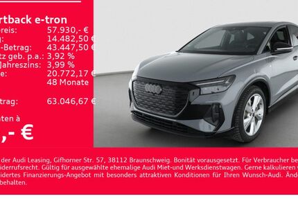 Audi Q4 e-tron 3.800 km 57.930 &euro; Heilbronn 74074