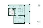 Etagenwohnung Ludwigsburg Ost - 2 Zimmer, 49 m&sup2;, 319.900&euro; | Angebot:25731223