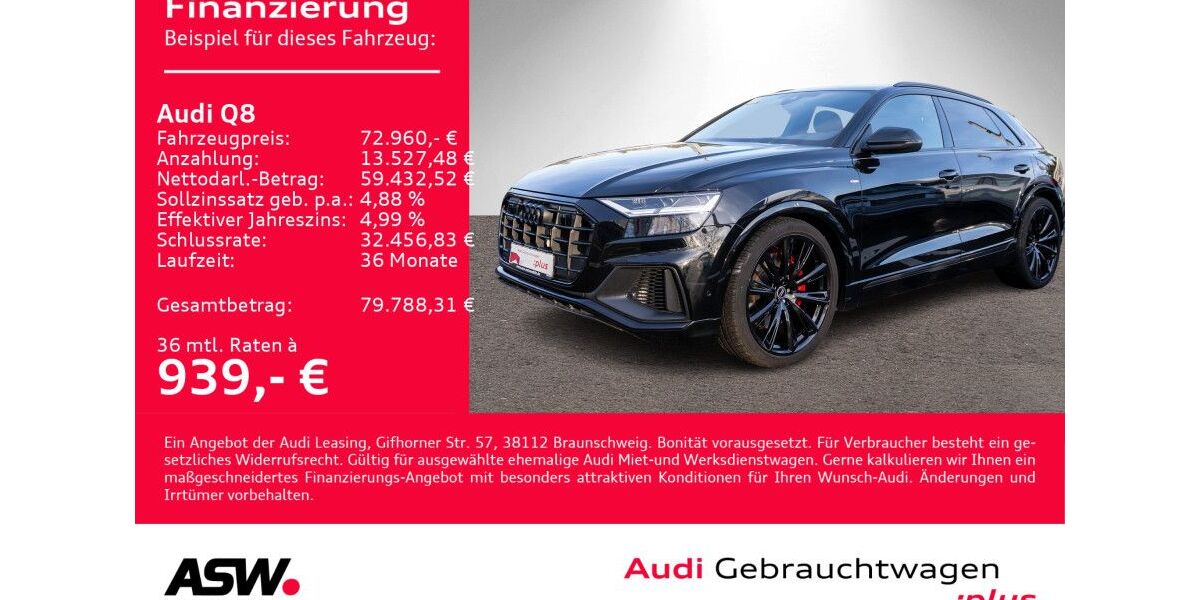 Audi Q8 46.200 km 72.960 &euro; Heilbronn 74074