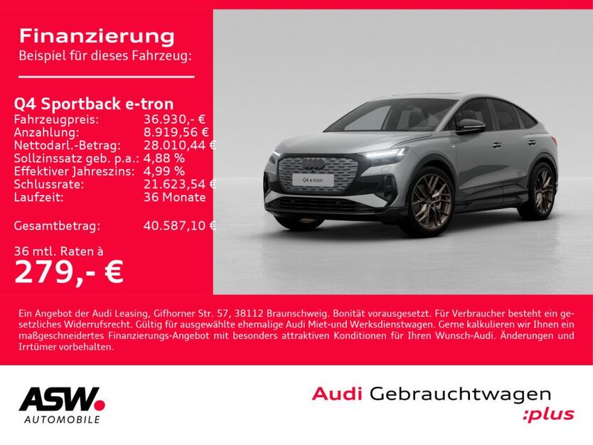 Audi Q4 e-tron 46.000 km 35.760 € Heilbronn 74074
