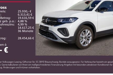 VW T-Cross 22.700 km 25.930 € Weinsberg 74189
