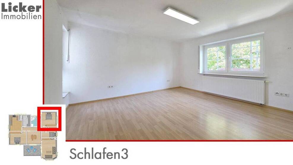 4-5 Zi.-ETW mit 118m², im 3 FH, mit 21m² Balkon