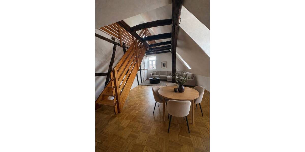 Modern trifft Fachwerk - Frisch renovierte 3 Zimmer-Maisonette-Wohnung in Brettach! - Maisonettenwohnung Langenbrettach | Angebot:26770429