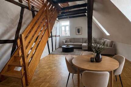 Modern trifft Fachwerk - Frisch renovierte 3 Zimmer-Maisonette-Wohnung in Brettach! - Wohnung Langenbrettach | Angebot:26770429