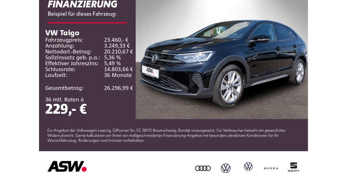 VW Taigo 21.400 km 23.460 &euro; Weinsberg 74189