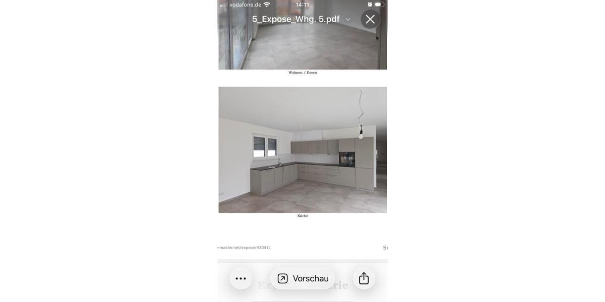 Etagenwohnung Eberstadt - 3.5 Zimmer, 86 m&sup2;, 1.300&euro; | Angebot:26563755