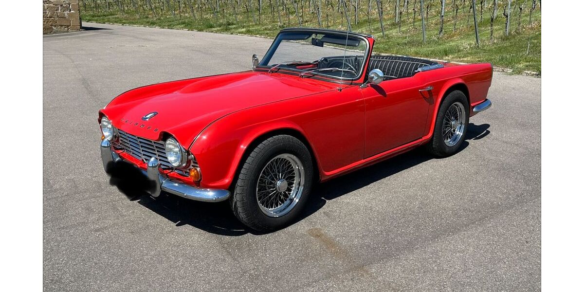 Triumph TR4 25.800 km 25.000 &euro; Langenbrettach 74243