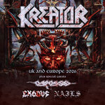 Kreator - Krushers Of The World Tour + Special Guests: Carcass, Exodus, Nails