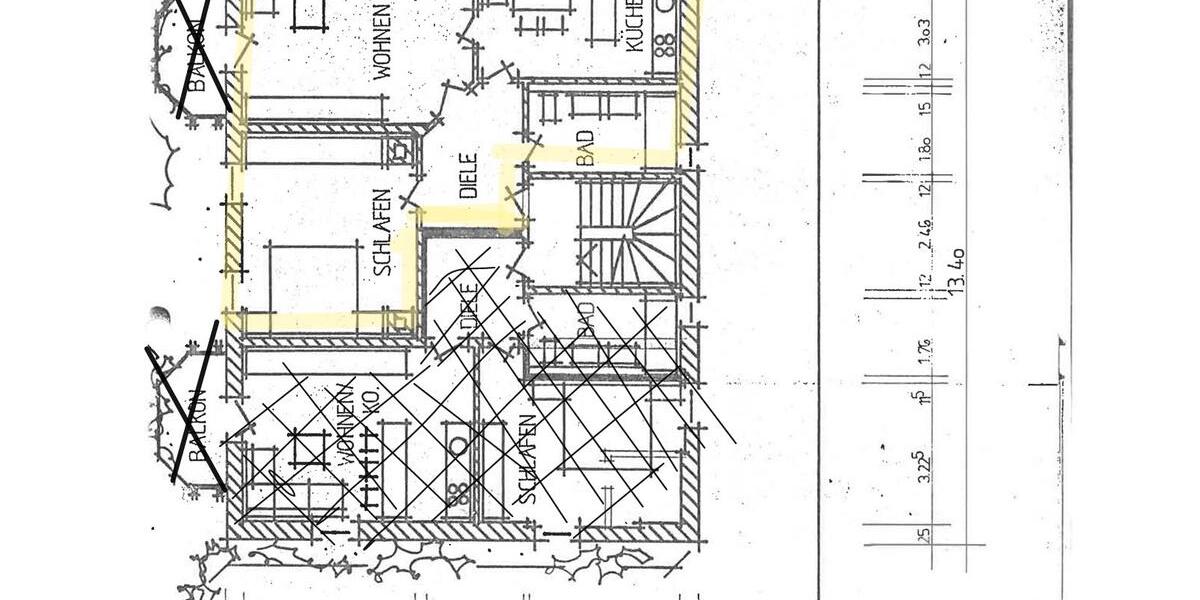 Etagenwohnung Heilbronn Kernstadt - 2 Zimmer, 63 m&sup2;, 238.000&euro; | Angebot:26044982